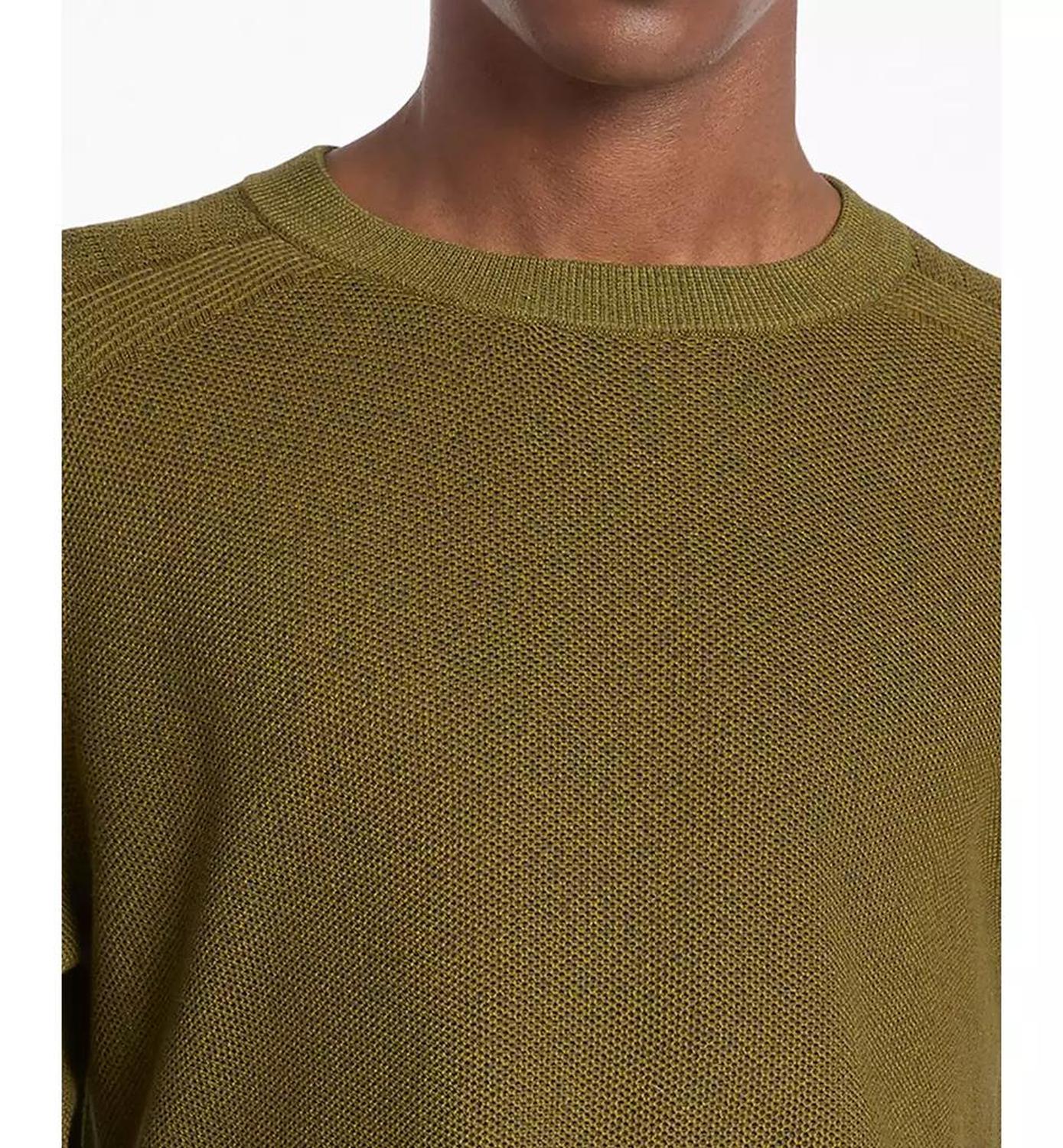 Men's Mouline Textured Crewneck Sweater