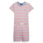 Striped Cotton Jersey Romper (Big Kids)