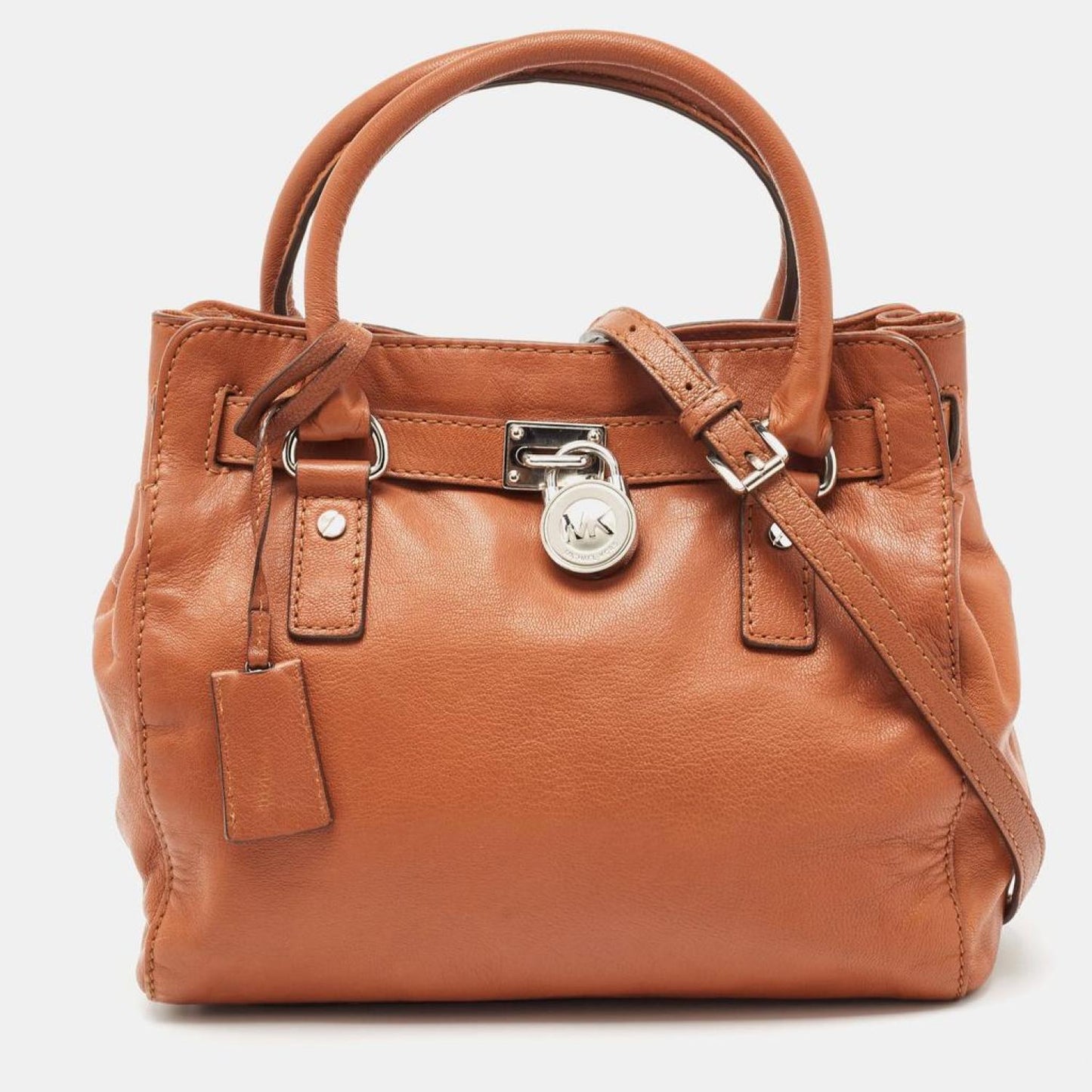 Michael Michael Kors Leather Hamilton North South Tote