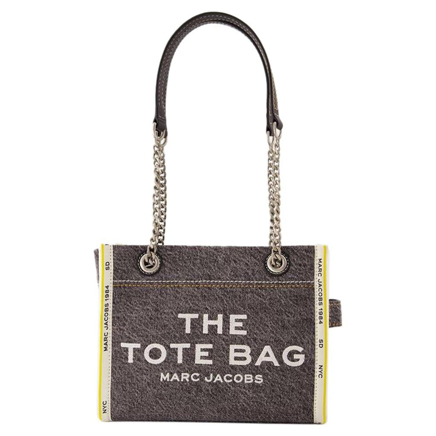 The Small Tote -  - Cotton - Black