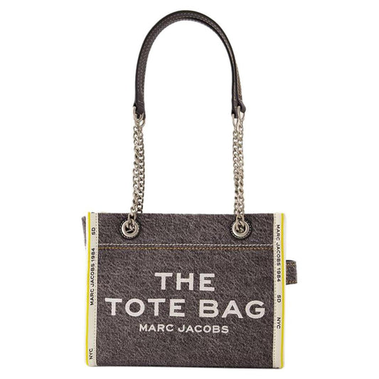 The Small Tote -  - Cotton - Black