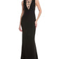 Jewel Embellished Column Gown