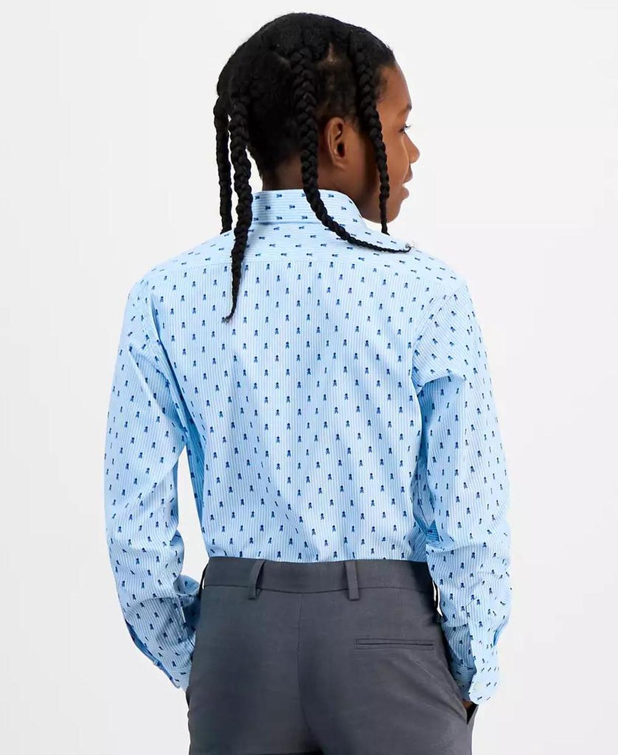 Big Boys Collared Classic Shirt