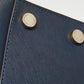 Michael Michael Kors Navy Leather Medium Selma Tote