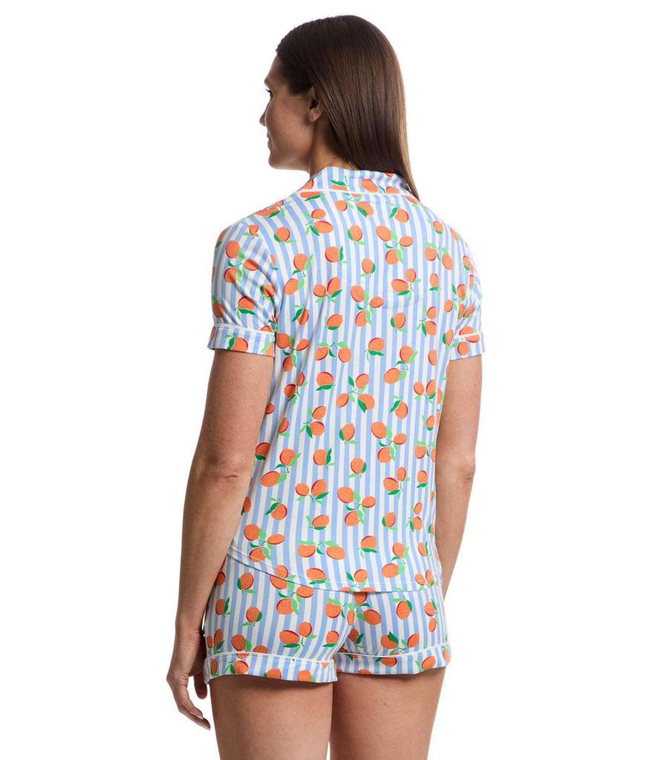 Short Sleeve Boxer PJ Set