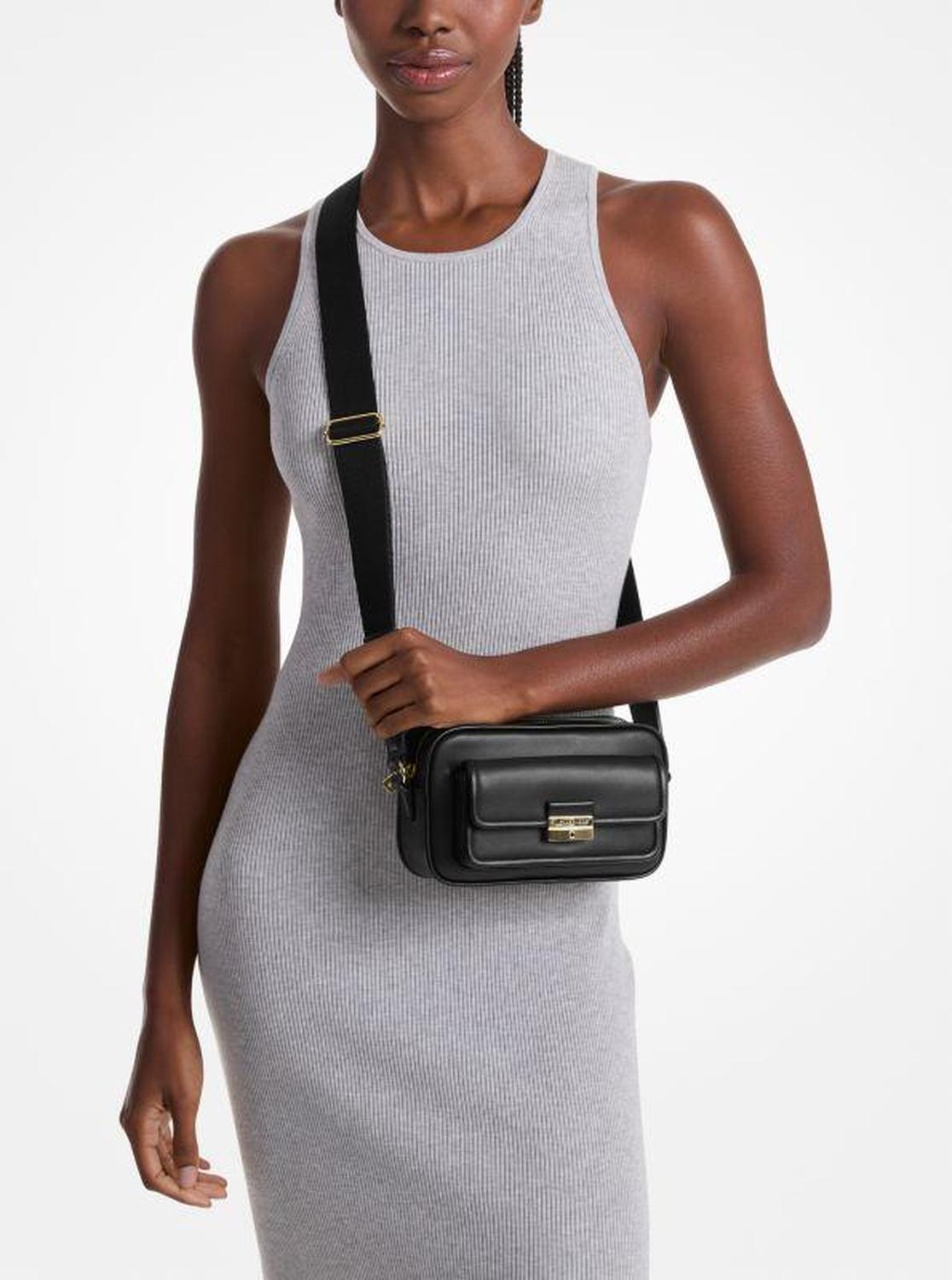 Bradshaw Extra-Small Leather Camera Crossbody Bag
