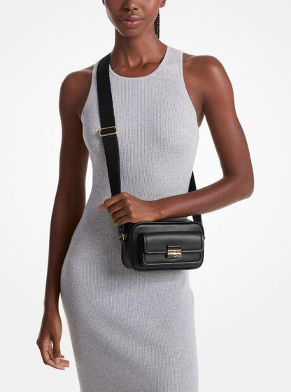 Bradshaw Extra-Small Leather Camera Crossbody Bag