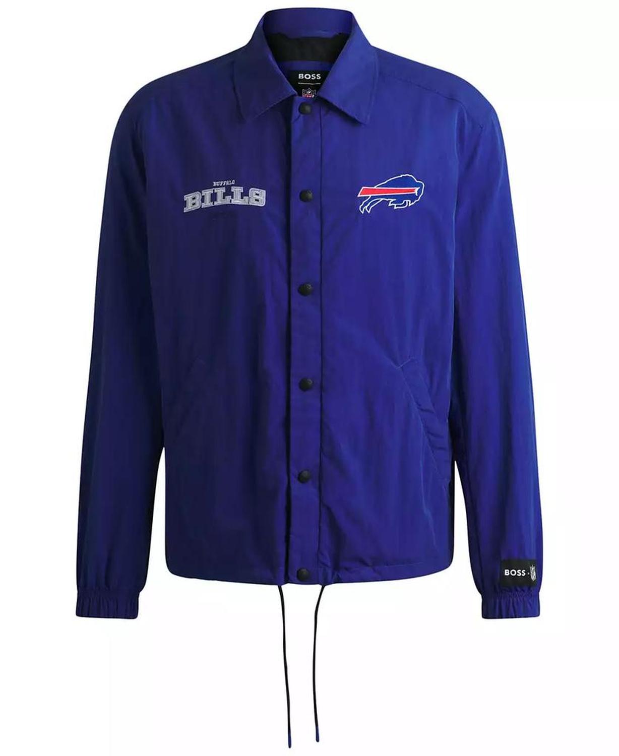 BOSS x NFL Embroidered Branding Water-Repellent Jacket