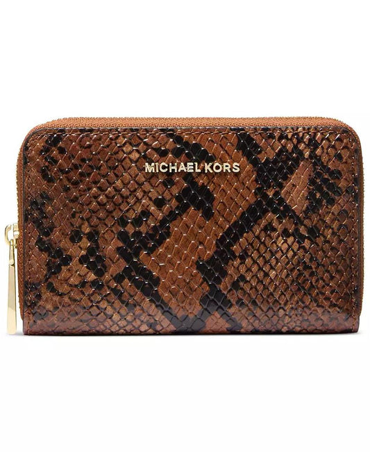 Jet Set Small Zip Around Card Case