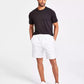 Men's Athletic-Fit Stretch Textured Logo 9" Shorts