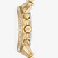 Oversized Brynn Pavé Gold-Tone Watch