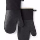 Spade Flower Soft Silicone Oven Mitt Set, 7" x 13"