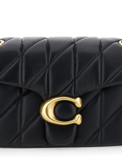 Coach Tabby 26 Logo Plaque Quilted Crossbody Bag