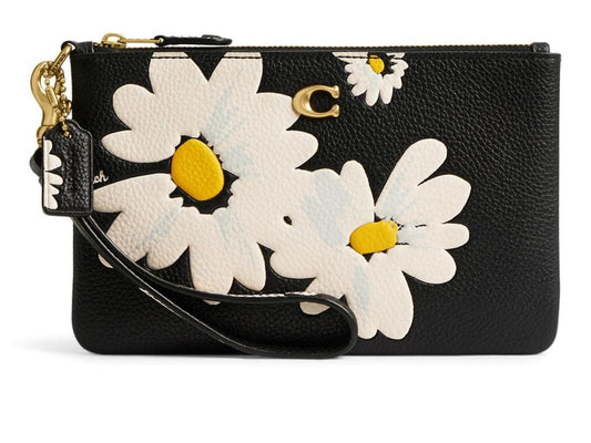 Small Wristlet with Floral Print