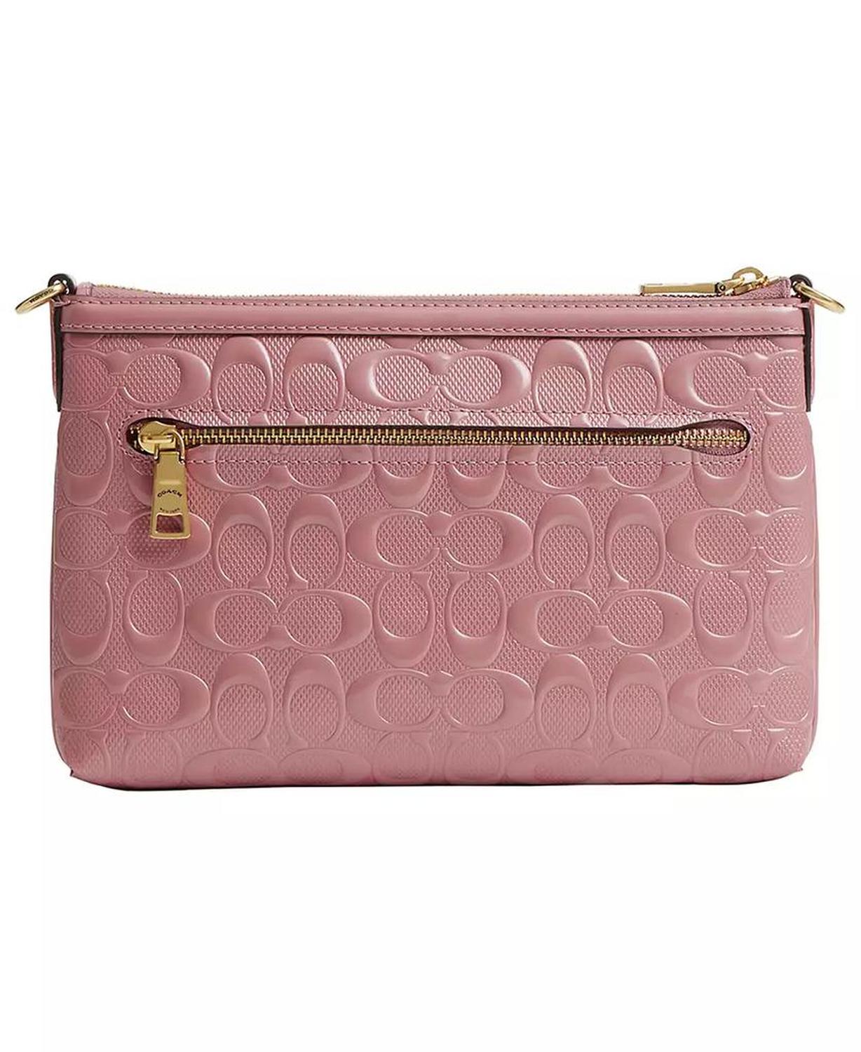 Legacy Small Signature Patent Leather Crossbody Bag