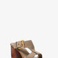 Irene Suede Block Heel Sandal