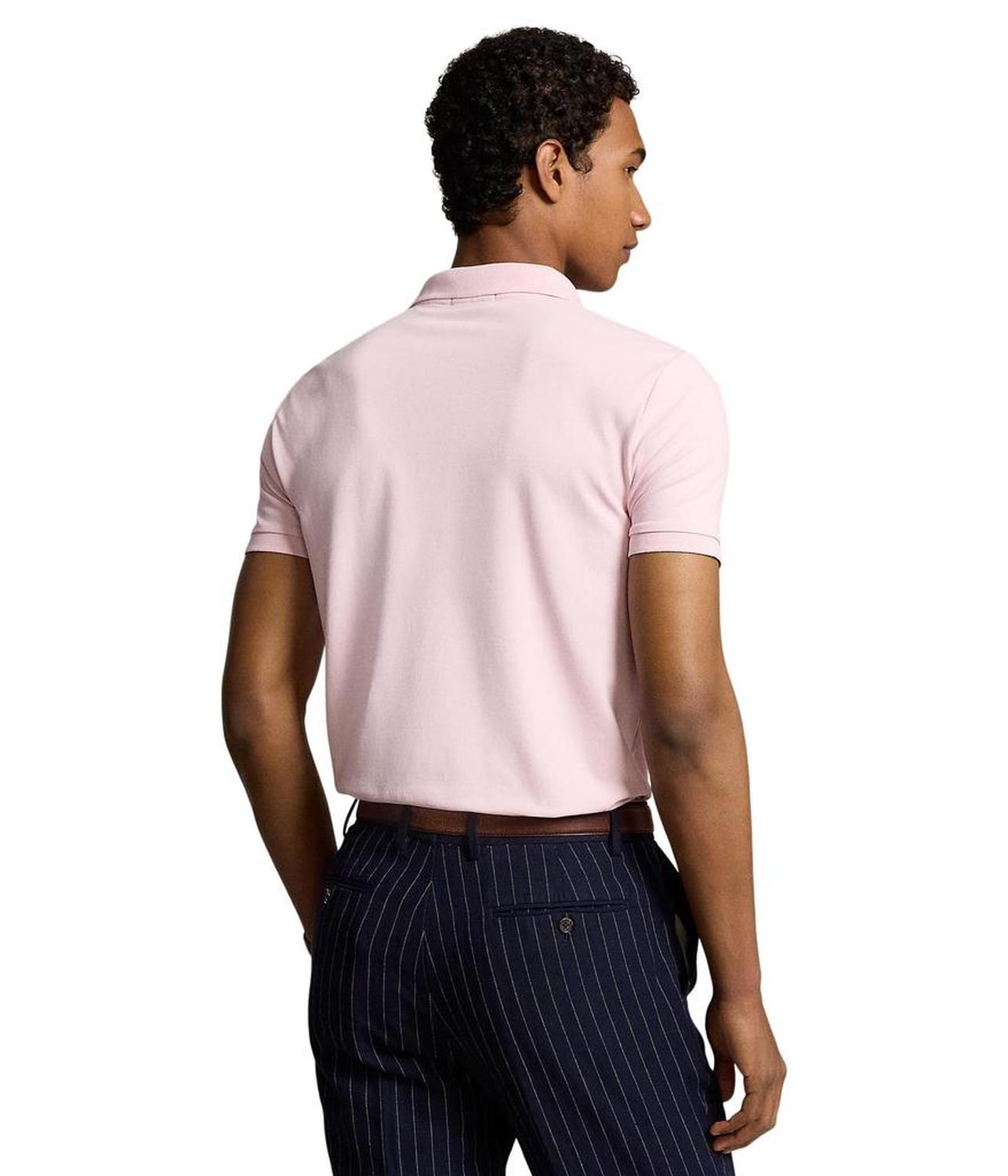 Classic Fit Stretch Mesh Polo Shirt