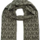 Men's Reversible MK Logo Scarf