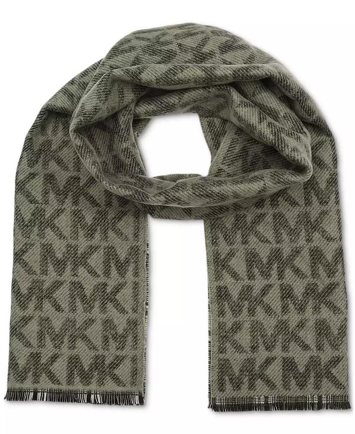 Men's Reversible MK Logo Scarf