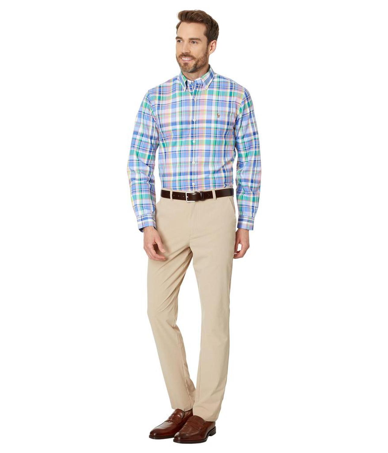 Classic Fit Plaid Performance Shirt