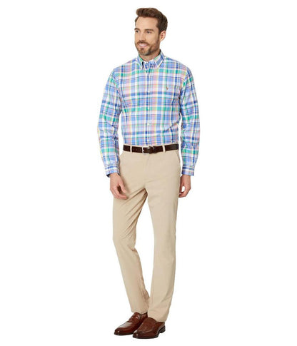 Classic Fit Plaid Performance Shirt