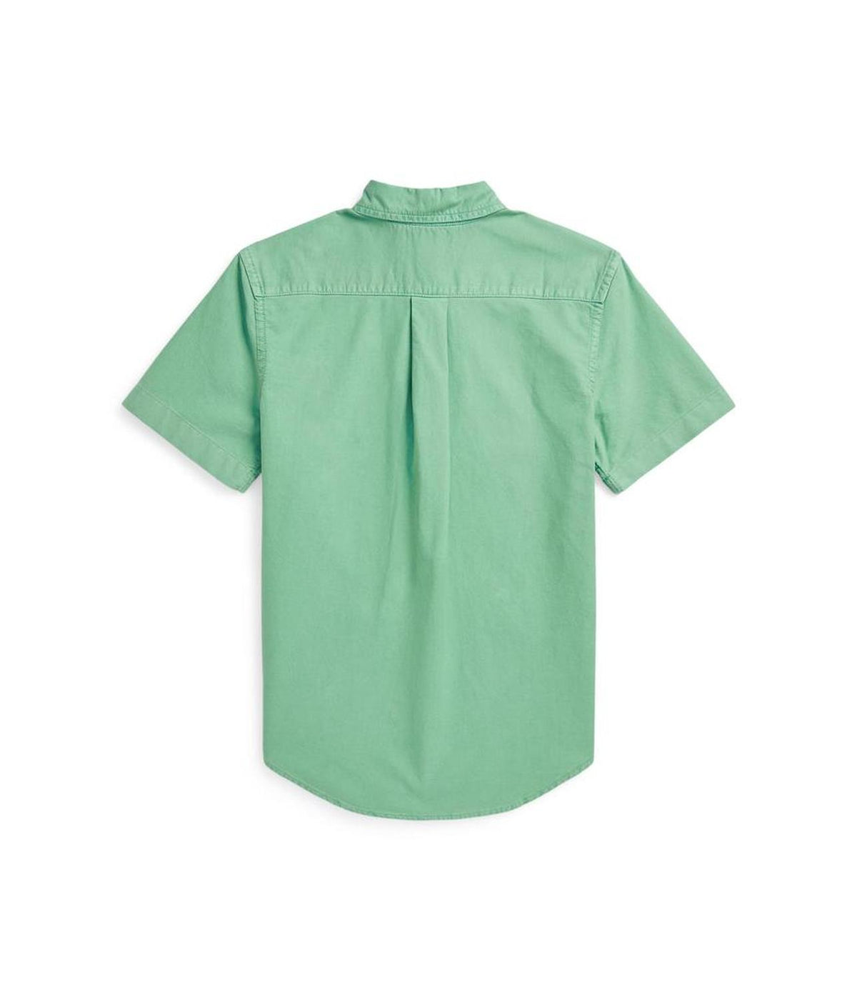 Cotton Oxford Short Sleeve Shirt (Big Kid)