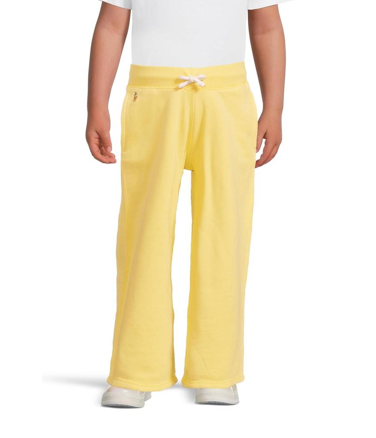 French Terry Wide-Leg Sweatpant (Toddler/Little Kid)