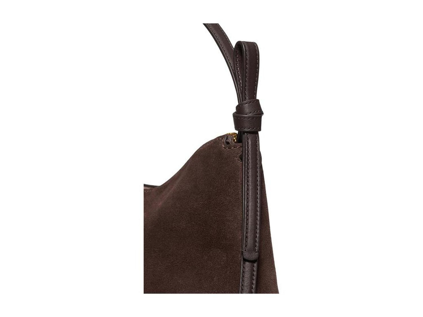 Loop Suede Shoulder Bag