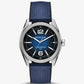 Oversized Accelerator 2.0 Silver-Tone and Textured Silicone Watch