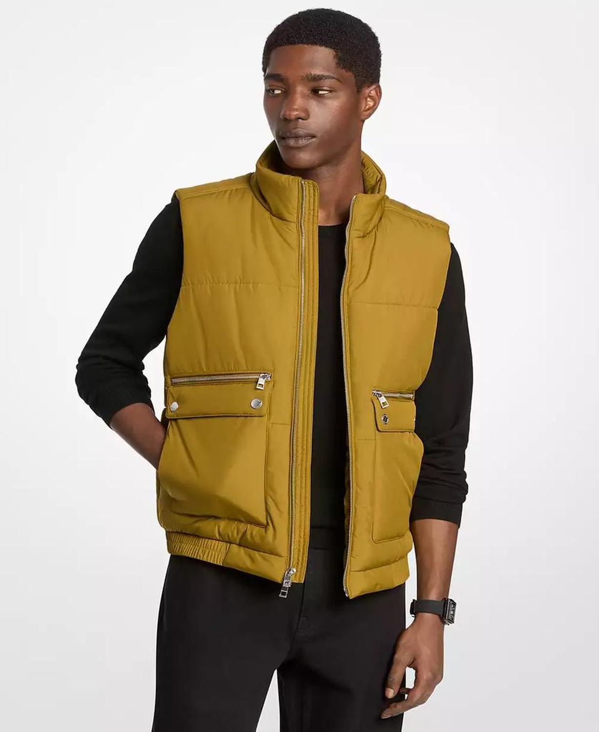 Men's Water Resistant Puffer Vest