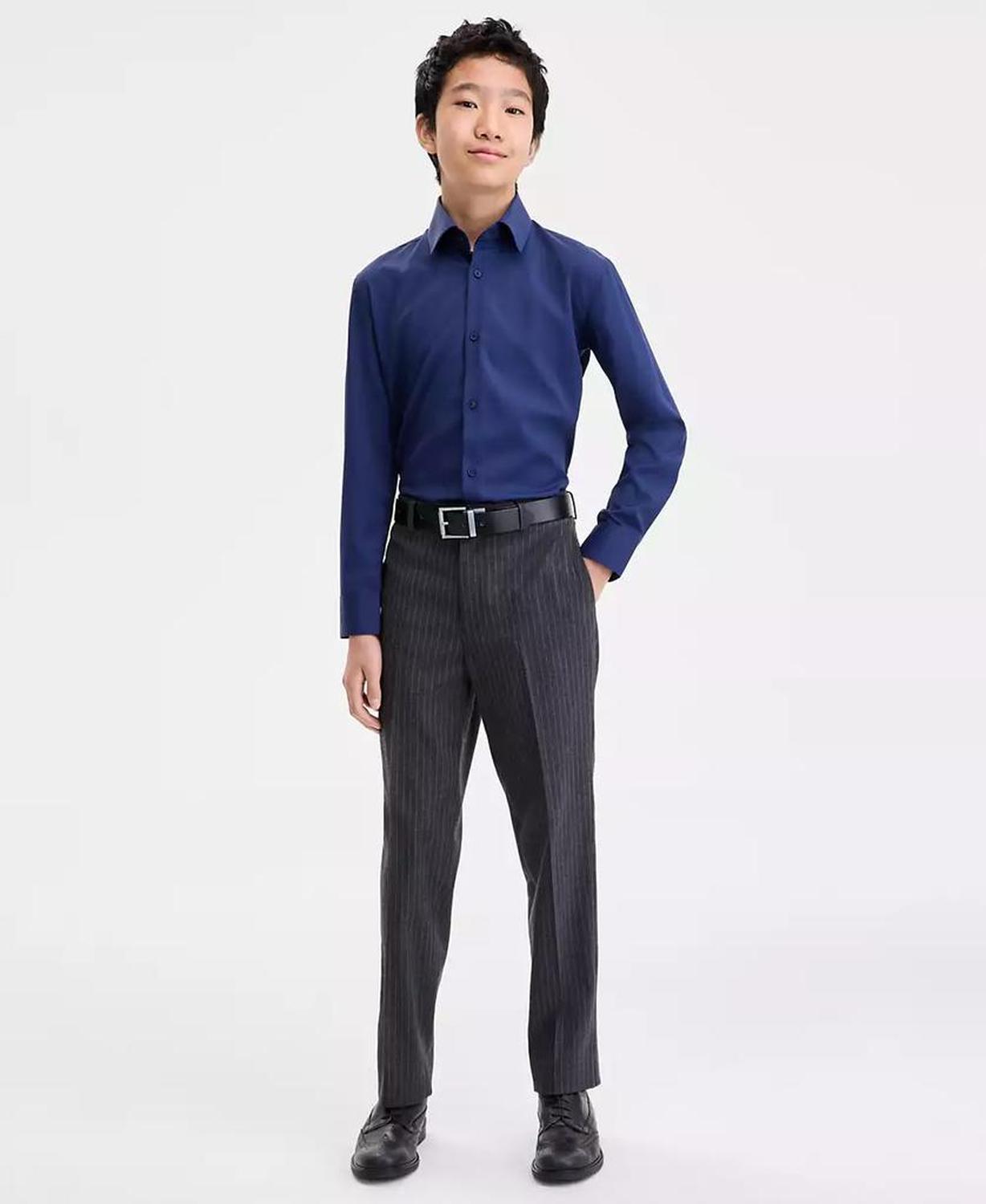 Michael Kors Boys 8-20 Long-Sleeve Dress Shirt