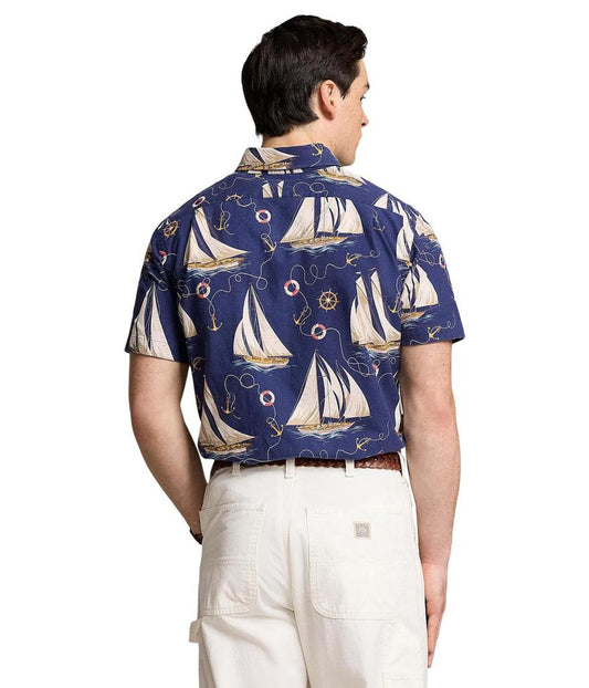 Classic Fit Nautical Oxford Shirt