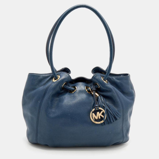 Michael Michael Kors Leather Ring Tassel Tote