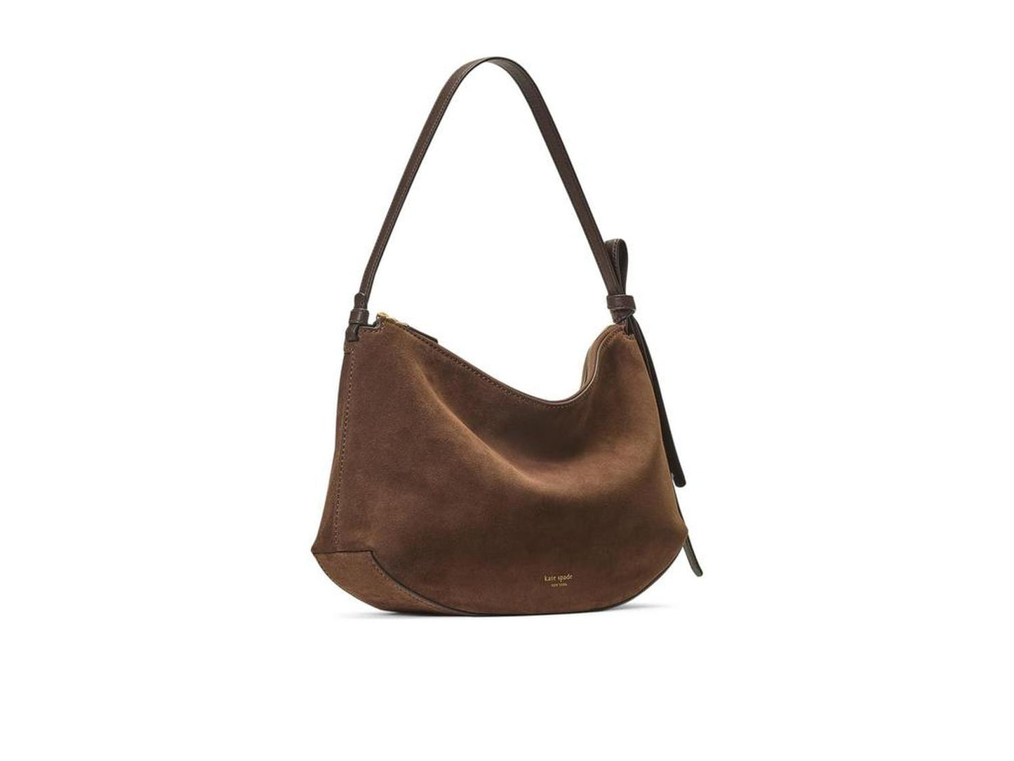 Loop Suede Large Shoulder Bag