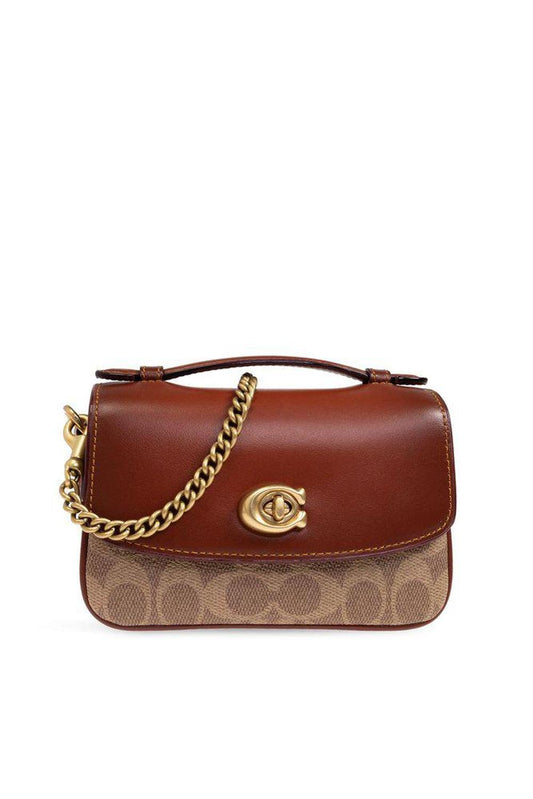 Coach Cassie 17 Logo Plaque Crossbody Bag
