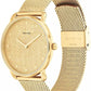 Women's Elliot Gold Tone Stainless Steel Mesh Bracelet Watch, 36mm
