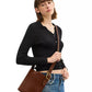 Bleecker Small Suede Bucket Bag 21