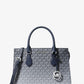 Sheila Medium Ombré Signature Logo Satchel