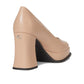 Sculpted C Leather Pumps
