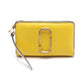Snap Shot Bi-Fold Wallet Leather Beige