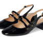 Winley Patent Leather Slingback Mary Jane