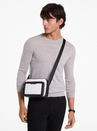 Cooper Logo Embossed Flight Bag