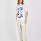 Men's Creative Department Relaxed Fit Short Sleeve Crewneck Logo Graphic T-Shirt