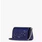 Devin Embellished Flap Chain Wallet