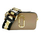 Leather Canvas Shoulder Bag (Pre-Owned)