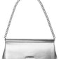 Carmine Small Leather East West Clutch