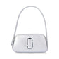 The Metallic Slingshot' Shoulder Bag – Silver