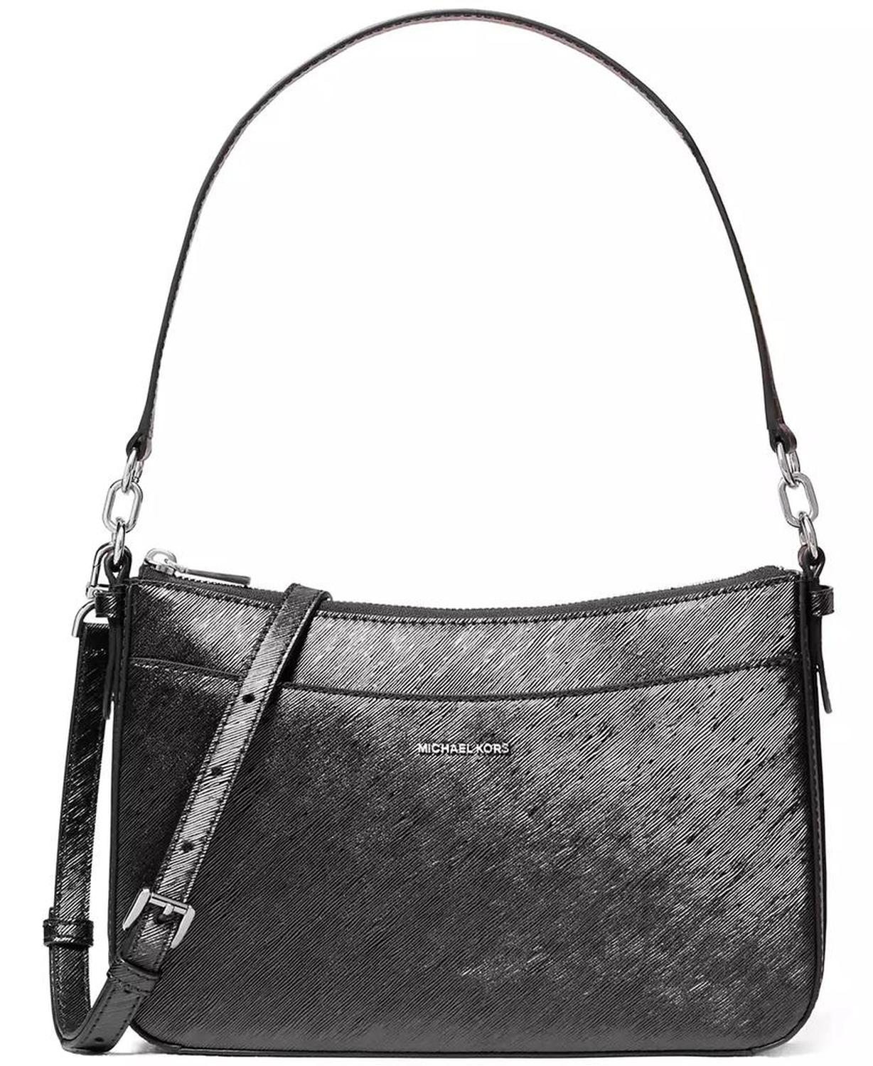 Michael Kors Women's Jet Set Top Zip Pouchette Crossbody Bag