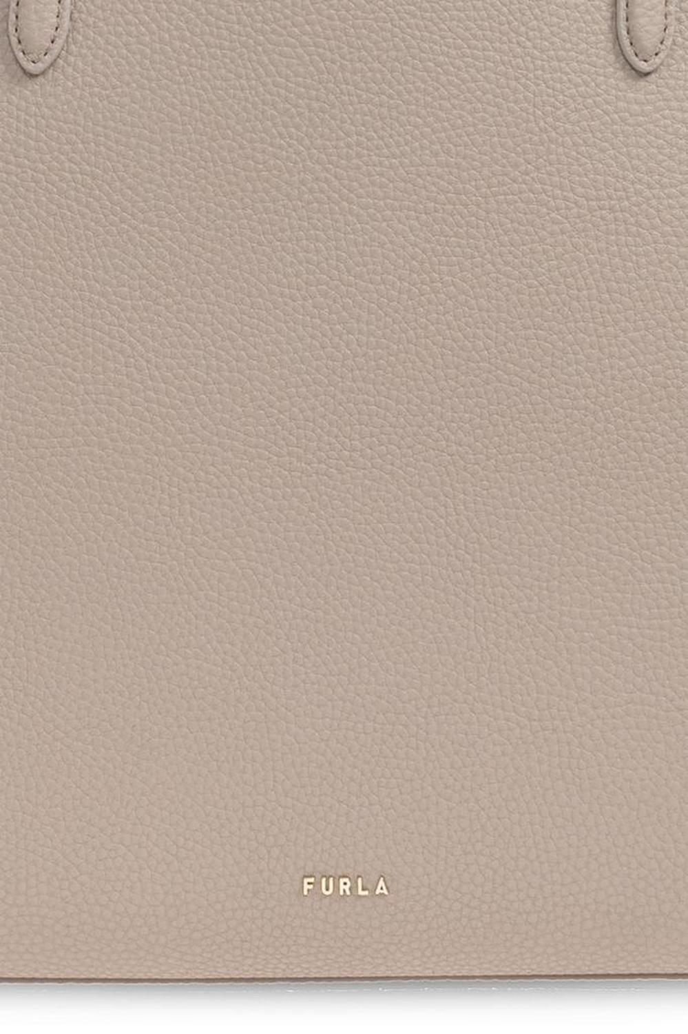 Furla Ava Logo Printed Large Shopper Bag