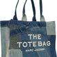 Blue 'The Deconstructed Denim Large' Tote